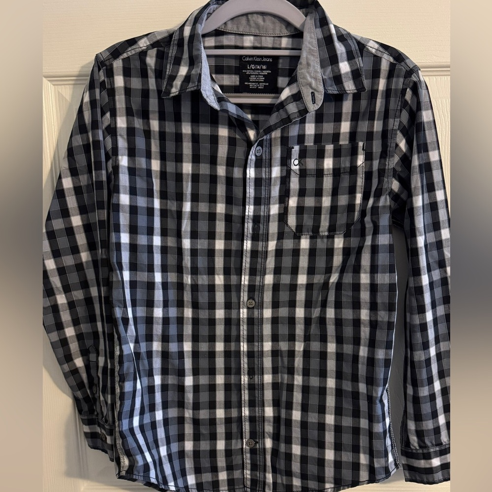 YL Button Up Shirt